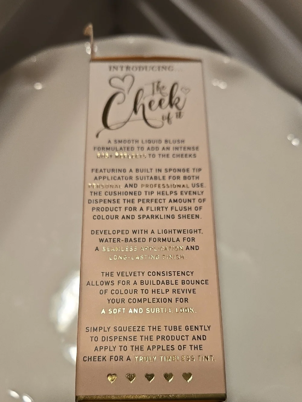 P.Louise The Cheek Of It Liquid Shimmer Blush - Flirty Fizz
